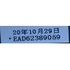 KIT DE CABLES LVDS PARA MONITOR LG (20pz) “NUEVO“ / NUMERO DE PARTE EAD62389059 / MODELOS 22MB35P / 22MB35DI